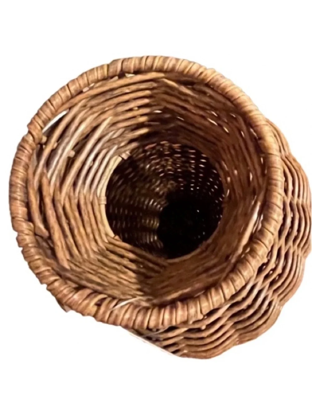 🆕- Better Homes & Gardens Woven Rattan Indoor Vase, 10
